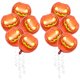 thumbnail image 1 of 10 piezas de calabaza inflable de juguete, globo inflable, calabaza de Halloween inflada, 1 of 7
