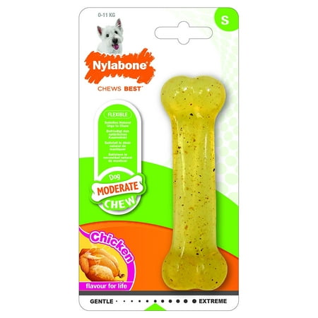 FlexiChew Regular Chicken Flavored Bone Dog Chew Toy, Flexi chew Toys Satisfy The Natural Urge To Chew While Helping Clean Teeth And Keeping Dogs.., By (Best Way To Keep Dogs Teeth Clean)