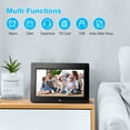 thumbnail image 4 of 10.2" Digital Photo Frame, Ultra-Thin High-Definition TFT-LCD Screen, Support Automatic Slide Show, Zoom In/Out, Adjustable Playback Speed, Fast Transmission Speed(with remote control), 4 of 8