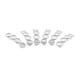 thumbnail image 4 of Pinzas para el Cabello Vintage 6pcs Sunnimix Plata Bricolaje Joyas de Pinzas para el Cabello, 4 of 8