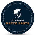 thumbnail image 1 of 247 Pomada mate arreglada para hombres | Acabado de fijación media y bajo brillo para todo el día para todo tipo de cabello | Pasta espesante añade volumen y textura | A base de cera de abejas, 1 of 5