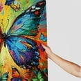 thumbnail image 3 of Autua Butterfly Colors Painting Shower Curtain for Bathroom Decoration with Hooks 100% Polyester Home Bathtubs Bathroom Curtain 60"x72, 3 of 7