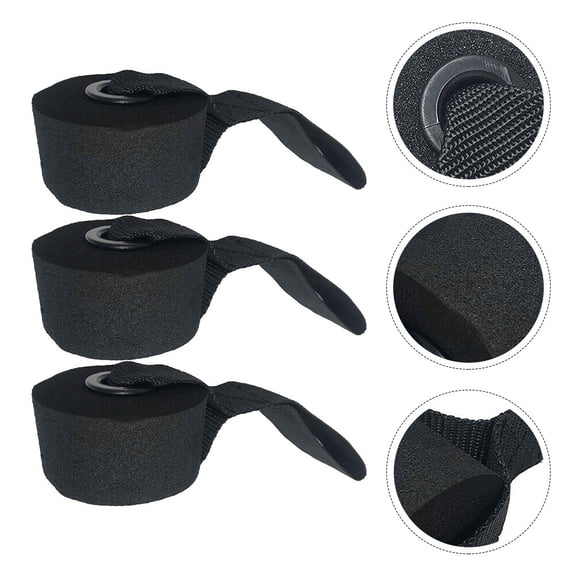 Stri 3pcs Home Fitness Elastic Exercise Training Strap Resistance Band Door Anchor