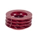thumbnail image 4 of Pinza de freno de la rueda RC Modelo de simulación de la aleación de aluminio Crawler Actualiza el reemplazo de estilo de automóvil para Axial SCX10 90048 Paquete rojo de 4 Inevent FN001268-02, 4 of 7