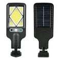 thumbnail image 2 of Under $15 Solar Outdoor Lights, Motion Sensor Solar Powered Lights IP65, 3 Modes, With Remote Control,Wall Security Lights For Fence Yard Garden Patio Front - 122COB, 2 of 9