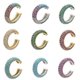 thumbnail image 2 of C-shaped Cz Zirconia Ear Clip Hip Hop Trendy Copper Inlaid Ear Cuff Fo SHED002-1 none, 2 of 5