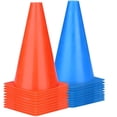 thumbnail image 1 of Conos deportivos de 9 , paquete de 10 conos de entrenamiento de tráfico para práctica de fútbol, ​​conos marcadores de campo de agilidad para ejercicios de fútbol baloncesto, cono, 1 of 5