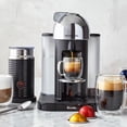 thumbnail image 4 of Cafetera y espresso Nespresso Vertuo de Breville, negro mate con espumador de leche Aeroccino, 4 of 5