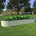 thumbnail image 2 of VEIKOUS 17''H Metal Garden Bed, 9-in-1 Modular Rust Resistant Steel Planter Box Outdoor, 2 of 13