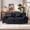 Black, variant on S-HOME 80.7 Inch Rolled Arm Design Corduroy Loveseat Sofa 2-Seater with Hybrid Iron & Wood Frame Couch for Living Room Apartment, White