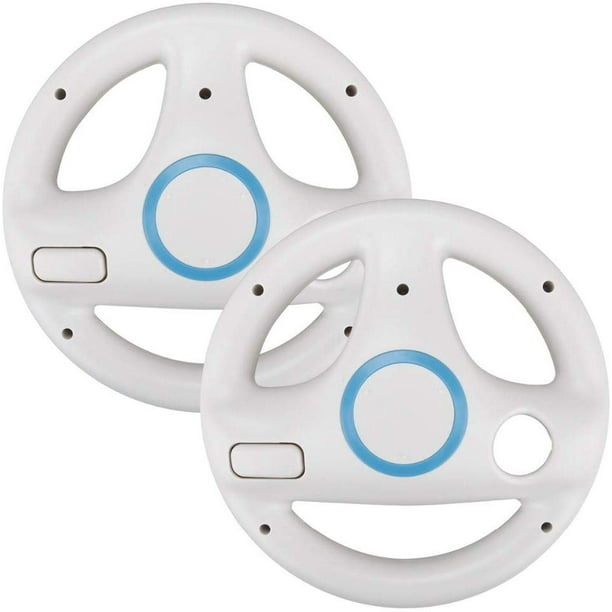 Wiresmith 2X Mario Kart Racing Gaming Steering Wheel for Nintendo Wii Remote Controller