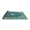 thumbnail image 2 of Ahgly Company Indoor Rectangle Persian Light Blue Traditional Area Rugs, 8' x 10', 2 of 4