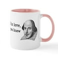 thumbnail image 2 of CafePress - Shakespeare On Love (Hamlet) Mug - 11 oz Ceramic Mug - Novelty Coffee Tea Cup, 2 of 6
