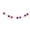 B, variant on 4th of July Garland – Patriotic USA Red White Blue Wood Bead Banner for Mantel, Wall, Fireplace, Independence Day, Memorial Day, Veterans Day & Holiday Party Decor, A