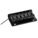thumbnail image 4 of Pieza Trasera De Puente De Guitarra De Cola Dura Fija De 6 Cuerdas Para Guitarra Eléctrica De 65 Mm Sunnimix Puente fijo de guitarra de 6 cuerdas, 4 of 8