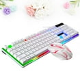 thumbnail image 2 of SHISUYAN Wired Gaming Keyboard Mouse Set Colorful Backlight Computer Game Keyboard Mouse Gaming Accessories (White), 2 of 8
