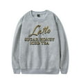 thumbnail image 2 of Latto Merch Sugar Honey Iced Tea Logo Crewneck Sweatshirt Unisex Fashion Long Sleeve Top, 2 of 4