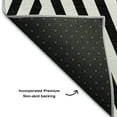 thumbnail image 3 of Addison Rugs Mayfield Washable Transitional Geometric Black Rectangle Rug, 10' x 14', 3 of 6