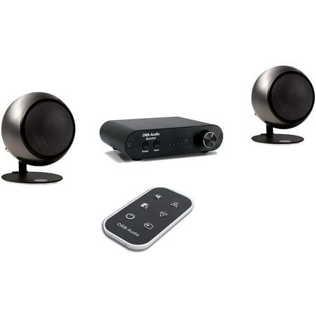 Orb Audio: Booster Basic Small Soundbar and TV Speaker System with Bluetooth and EZ Voice Dialogue Technology - Better Than TV Sound Bar - Provides Crisp, Detailed Sound - Lifts