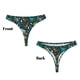 thumbnail image 3 of Fotbe Christmas Dinosaur colorful Tanga Sin Costuras para Mujer con Estampado – Panties Invisibles, Transpirables y Cómodos para Uso Diario-4X-Large, 3 of 6