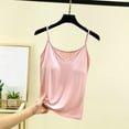 thumbnail image 2 of Yuzhih Camisole Tops with Built in Bras Women V Neck Sleeveless Casual Comfy Pajama Tops Basic Sleep Tshirts, 2 of 5