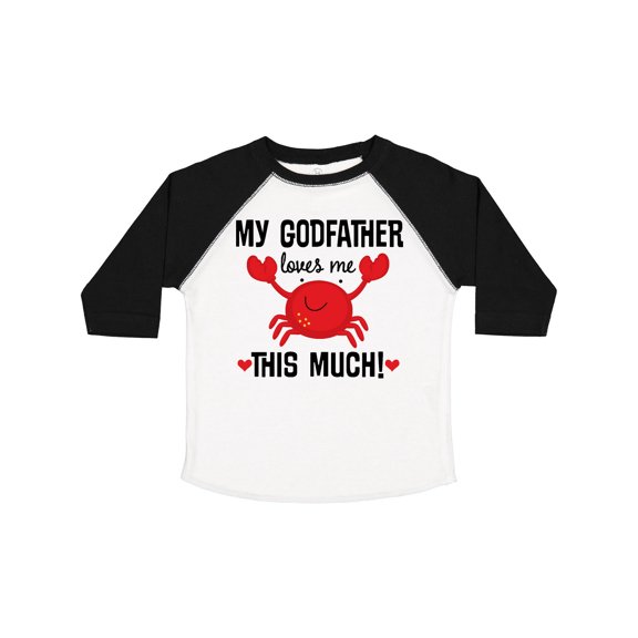 Inktastic Godson My Godfather Loves Me Boys or Girls Toddler T-Shirt