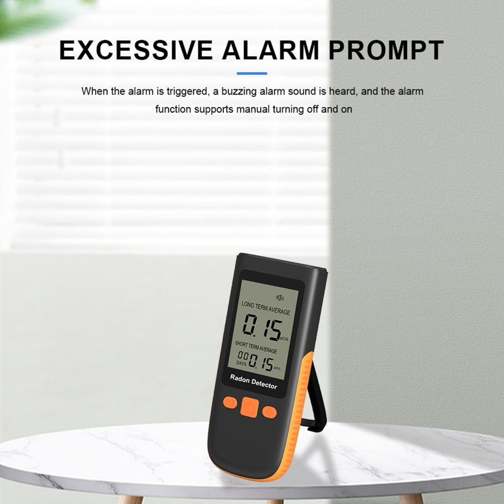 Advanced Radon Gas Detections Device With Three Unit Switchable Ideal For Basement And Workplace Safety