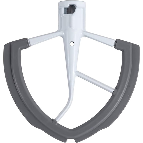 Flex Edge Beater for 5 Quart & 6 Quart KitchenAid Bowl-Lift Stand Mixer – Professional Flat Beater Paddle with Flexible Silicone Edges