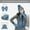 Blue, variant on Dyfzdhu Fashion 3Pc Keep Warm Autumn Winter Knitted Woolen Hat Thickened Scarf Gloves Blue