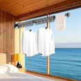 thumbnail image 4 of Balcony Folding Drying Rack The Perfect Blend Of Functionality And Design For Your Outdoor Laundry Needs!, 4 of 4