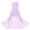 Lavender, variant on Alvivi Kids Wedding Flower Girls Dress Sleeveless Floral Lace Rhinestone Maxi Romper Evening Gown Pink 6
