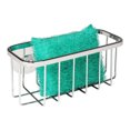 thumbnail image 3 of Matsuzay Cesta de fregadero de acero inoxidable, soporte de esponja duradero para almacenamiento de cocina organizado, resistente y duradero Almacenamiento y organización del hogar, 3 of 6