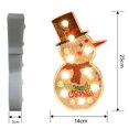 thumbnail image 4 of Diy Decoración De Navidad Diamante Pintura Led Noche Luz Árbol De Navidad Muñeco De Nieve Diamante Pintura Diy Artesanía Stitch Set Speravity HA024117-00, 4 of 6