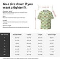 Cauagu Cute Chubby Frog Men's Short Sleeve Button Down Hawaiian Shirt