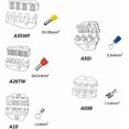 thumbnail image 4 of Alicates para crimpar cables, con 5 mordazas intercambiables, un destornillador, herramienta de crimpado, alicates para crimpar, un estuche de almacenamiento, 4 of 5
