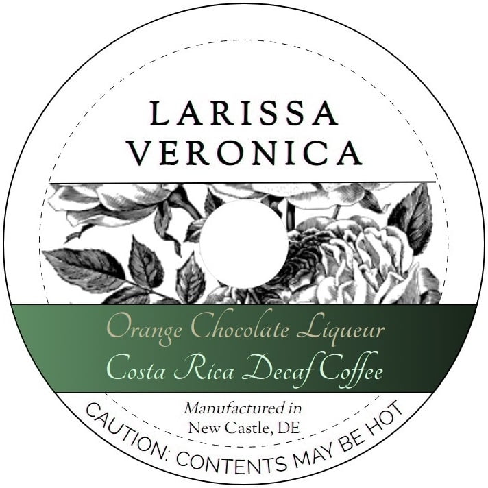 Larissa Veronica Orange Chocolate Liqueur Costa Rica Decaf Coffee