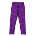 thumbnail image 6 of Little Girls Leggings Footless Kids Girls Gymnastics Pants Legging Toddler Yoga Sport Dance Trousers 3-10Y, 6 of 9