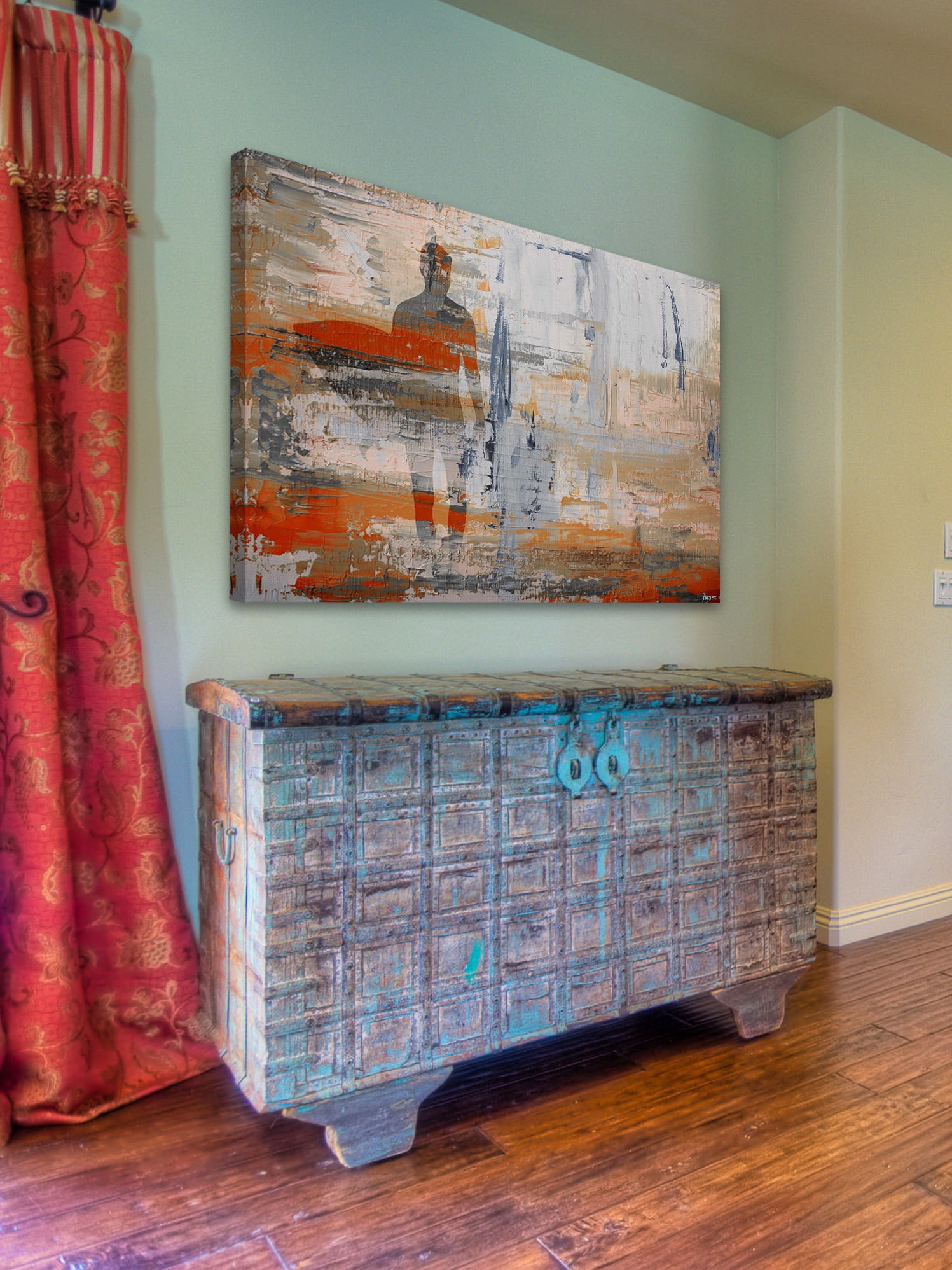 "Done for the Day" Painting Print on Wrapped Canvas