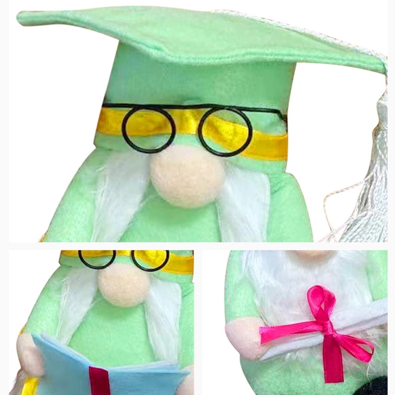 Swedish Gnome Graduation Season Faceless Doll Collectibles Figurines Doctor Hat Bachelor Uniform Plush Doll Graduation Gifts