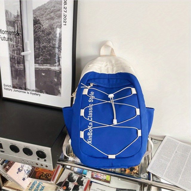 Mochila Kawaii Cute Preppy, Mochila Escolar De Gran Capacidad, Mochila De Viaje Informal Para Estudiantes Y Niñas
