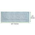 mDesign Large Modern Bath Mat Runner NonSkid Bathroom Runner Rug