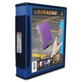 thumbnail image 5 of Storex, STX33581B06C, Dura Grip D-ring White View Binders, 1 Each, Blue, 5 of 7