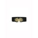 thumbnail image 1 of Cinturón de novedad con hebilla entrelazada para mujer INSPIRE CHIC negro, 1 of 1