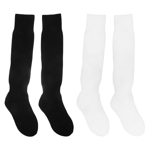 2 pares de calcetines de fútbol para niños, medias deportivas, medias cómodas, suministros deportivos