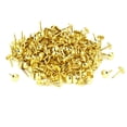 thumbnail image 1 of Clavos de empuje de tapicería para muebles del hogar, tono dorado, 8 mm x 15 mm, 200 piezas, 1 of 2