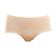 thumbnail image 4 of Panties for Women,Menstrual Underwear Extended Side Coverage Leak Proof Sanitary Triangle Panties for Comfort and,Womens Underwear,Beige,L, 4 of 4