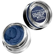 Maybelline New York Eye Studio Color Tattoo Metal 24 Hour Cream Gel Eyeshadow, 75 Electric Blue, 0.14 Fl. Oz.