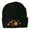 Black, variant on Christmas Garland Elf Candy Embroidered Beanie - White OSFM