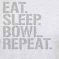 thumbnail image 3 of CafePress - Eat Sleep Bowl Repeat T Shirt - Men's Classic Graphic T-Shirt, 3 of 4