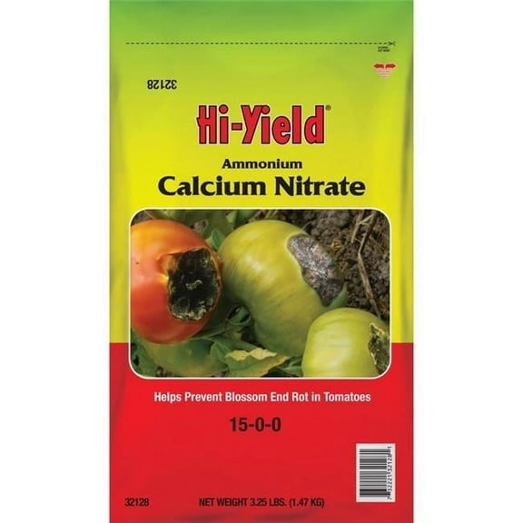 Hi-Yield (32128 ) Ammonium Calcium Nitrate 15-0-0, Helps Precent Blossom End Rot in Tomatoes (3.25 lbs.)